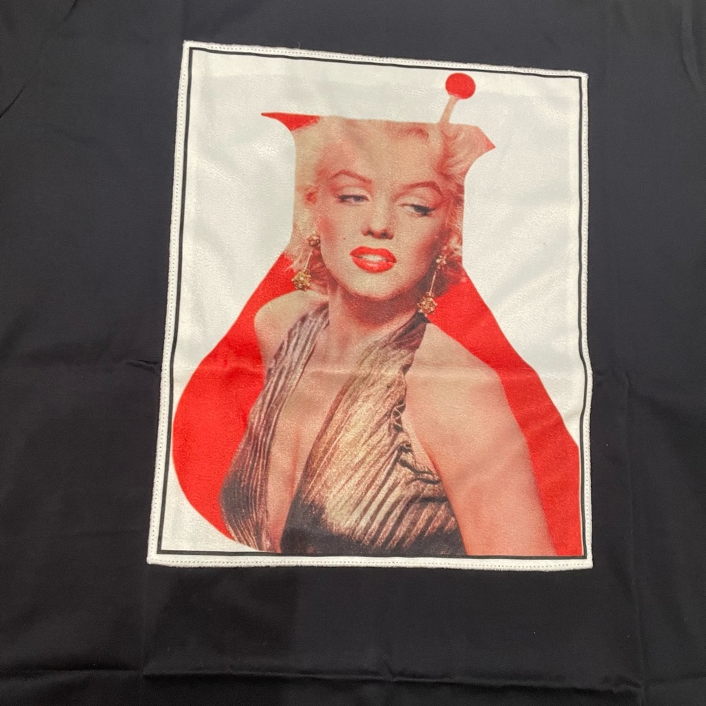 Limitato Men’s Black Marilyn Monroe Shirt - Picture 3 of 6